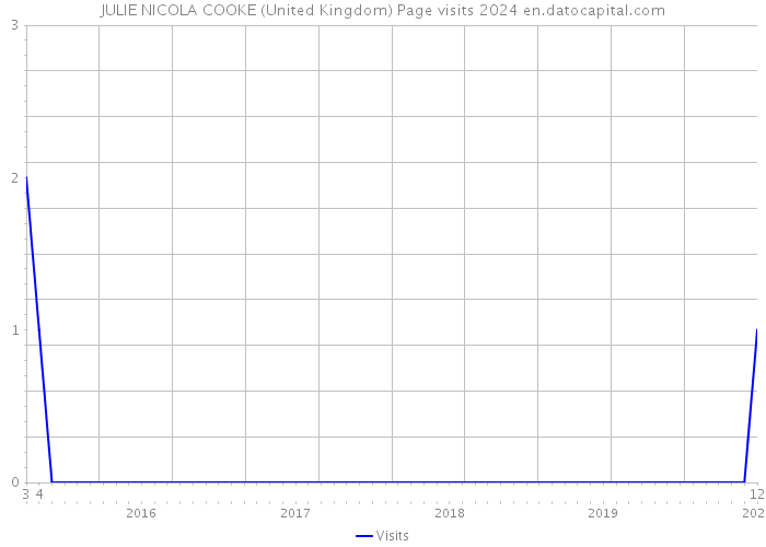 JULIE NICOLA COOKE (United Kingdom) Page visits 2024 
