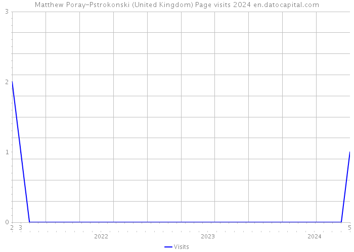 Matthew Poray-Pstrokonski (United Kingdom) Page visits 2024 