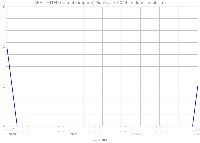AEH LIMITED (United Kingdom) Page visits 2024 