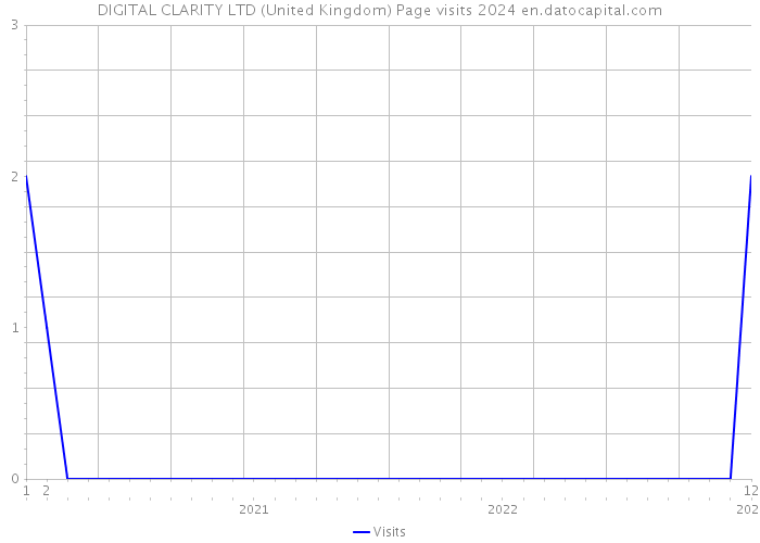 DIGITAL CLARITY LTD (United Kingdom) Page visits 2024 