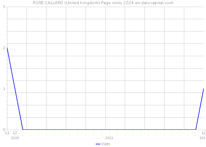ROSE CALLARD (United Kingdom) Page visits 2024 