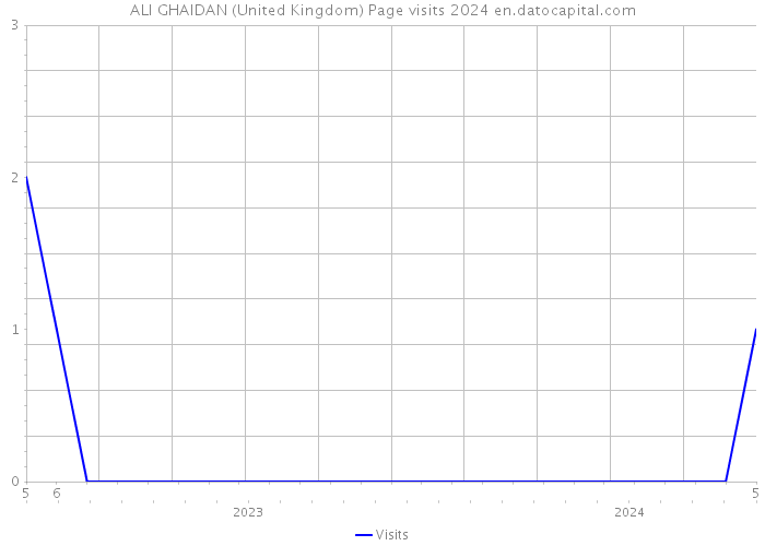 ALI GHAIDAN (United Kingdom) Page visits 2024 