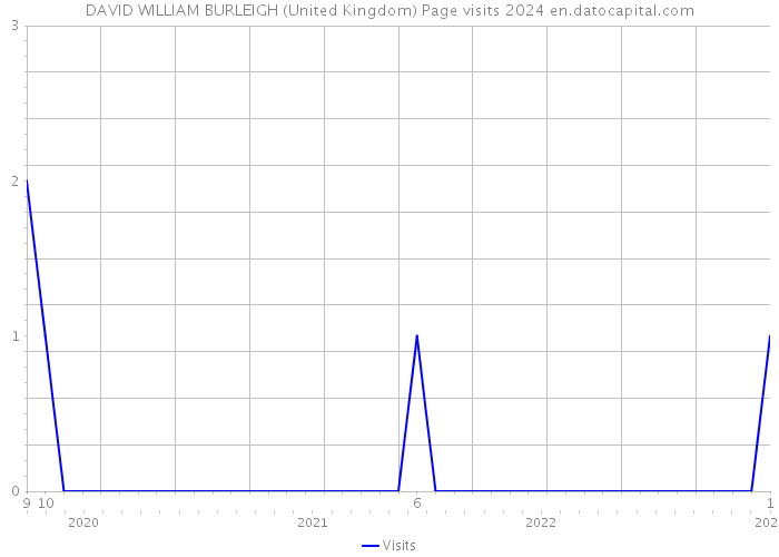 DAVID WILLIAM BURLEIGH (United Kingdom) Page visits 2024 