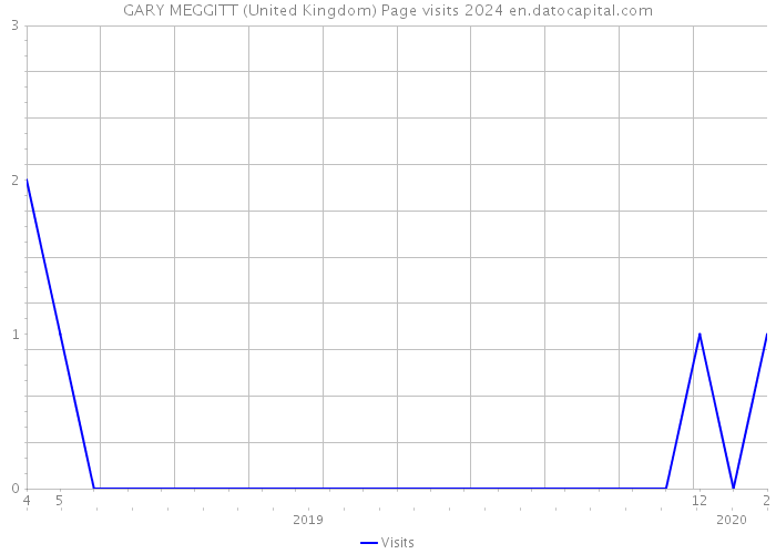 GARY MEGGITT (United Kingdom) Page visits 2024 