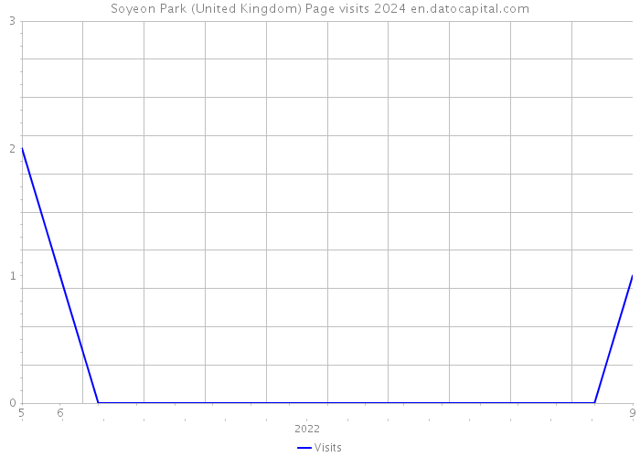 Soyeon Park (United Kingdom) Page visits 2024 