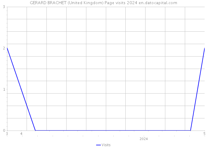 GERARD BRACHET (United Kingdom) Page visits 2024 