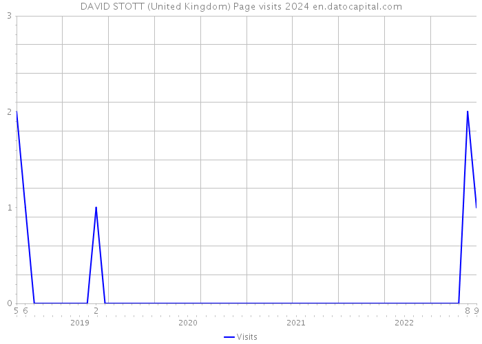 DAVID STOTT (United Kingdom) Page visits 2024 
