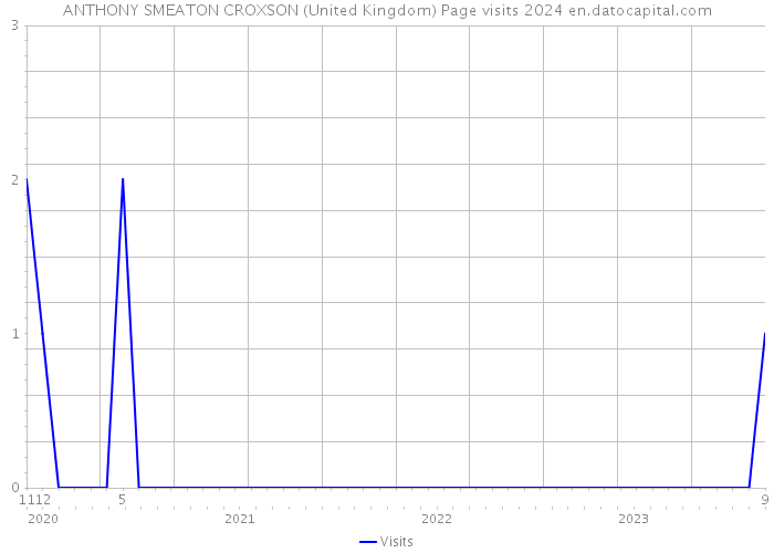 ANTHONY SMEATON CROXSON (United Kingdom) Page visits 2024 