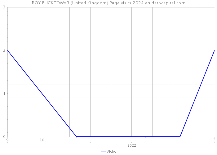 ROY BUCKTOWAR (United Kingdom) Page visits 2024 
