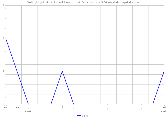 SARBJIT JOHAL (United Kingdom) Page visits 2024 