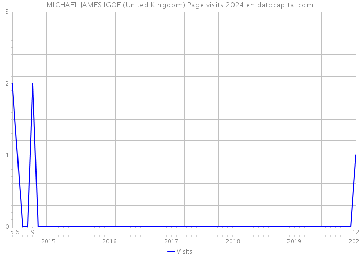 MICHAEL JAMES IGOE (United Kingdom) Page visits 2024 
