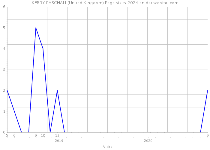 KERRY PASCHALI (United Kingdom) Page visits 2024 