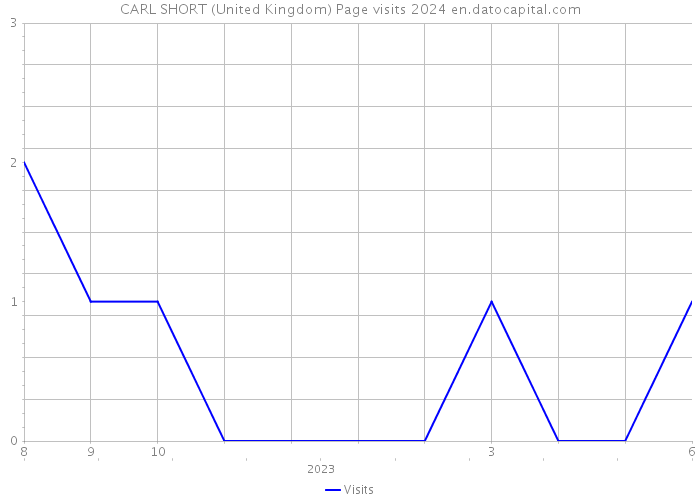 CARL SHORT (United Kingdom) Page visits 2024 