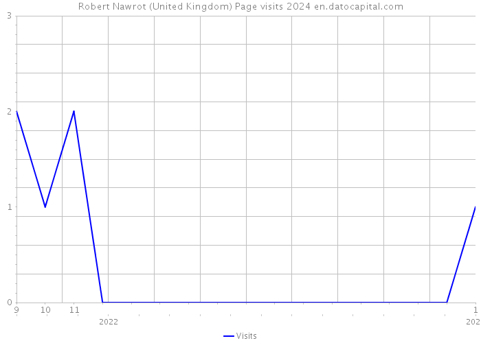 Robert Nawrot (United Kingdom) Page visits 2024 