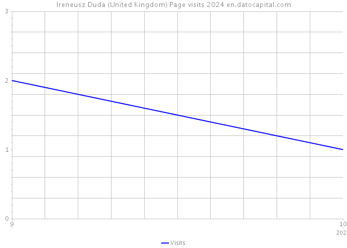 Ireneusz Duda (United Kingdom) Page visits 2024 