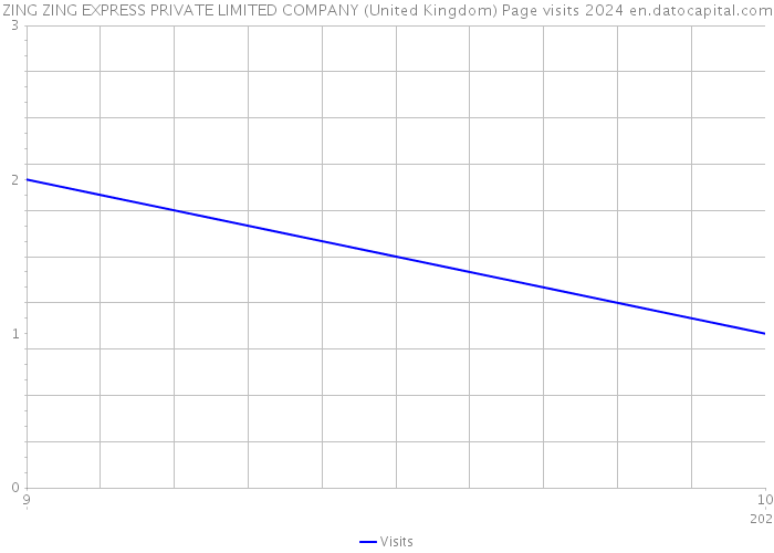 ZING ZING EXPRESS PRIVATE LIMITED COMPANY (United Kingdom) Page visits 2024 