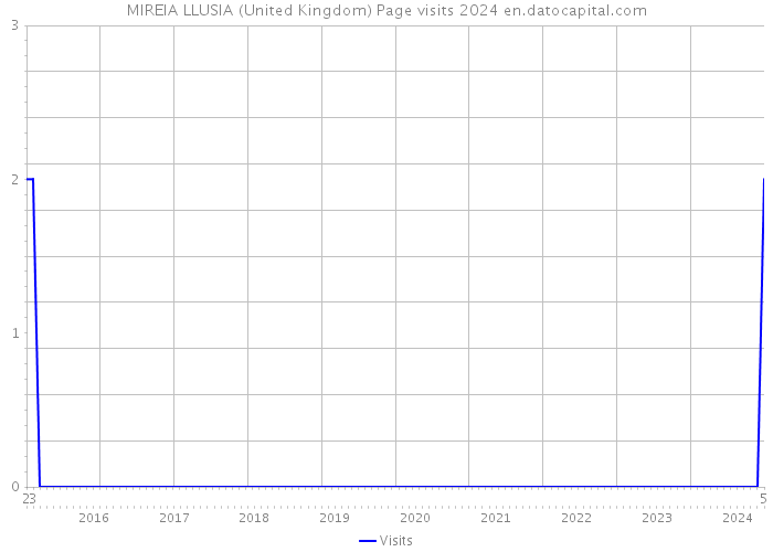 MIREIA LLUSIA (United Kingdom) Page visits 2024 