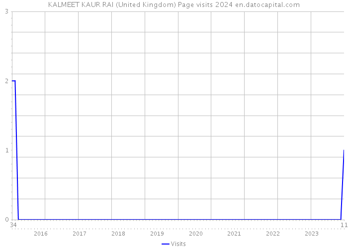 KALMEET KAUR RAI (United Kingdom) Page visits 2024 