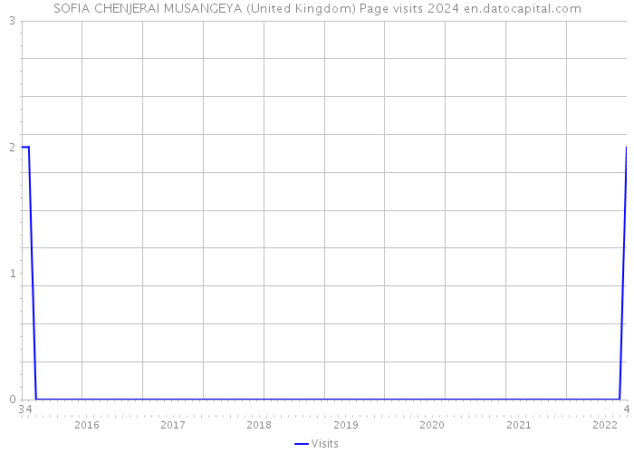 SOFIA CHENJERAI MUSANGEYA (United Kingdom) Page visits 2024 