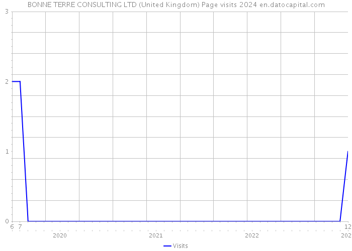 BONNE TERRE CONSULTING LTD (United Kingdom) Page visits 2024 
