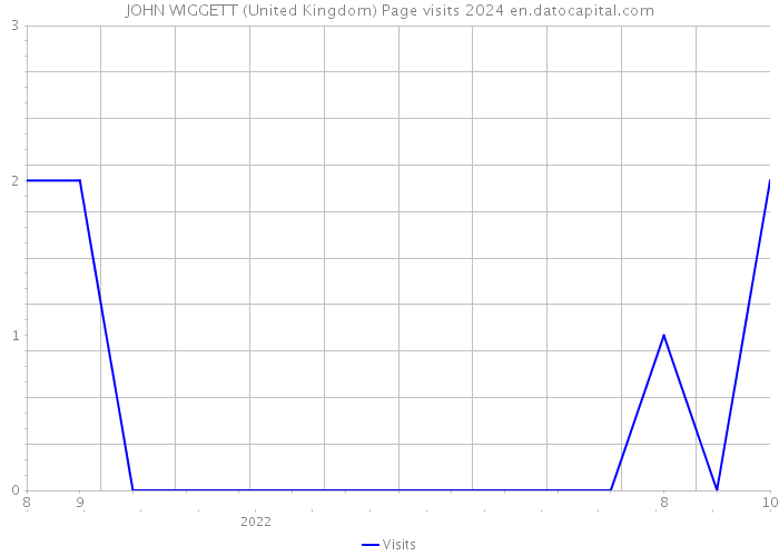 JOHN WIGGETT (United Kingdom) Page visits 2024 