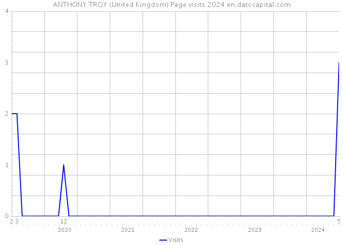 ANTHONY TROY (United Kingdom) Page visits 2024 