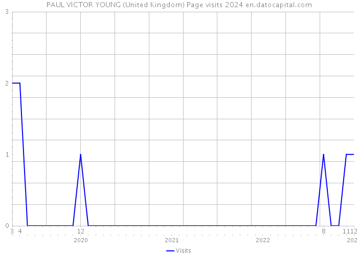 PAUL VICTOR YOUNG (United Kingdom) Page visits 2024 
