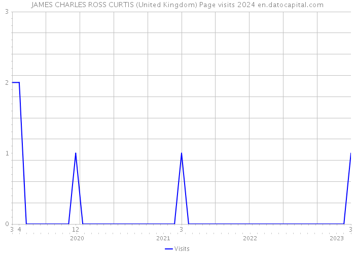 JAMES CHARLES ROSS CURTIS (United Kingdom) Page visits 2024 