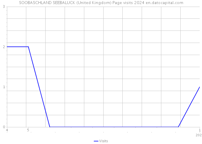SOOBASCHLAND SEEBALUCK (United Kingdom) Page visits 2024 
