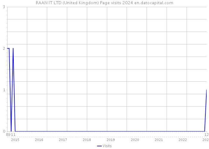 RAAN IT LTD (United Kingdom) Page visits 2024 