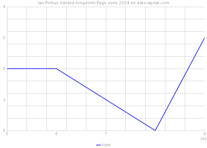 Ian Pinkus (United Kingdom) Page visits 2024 