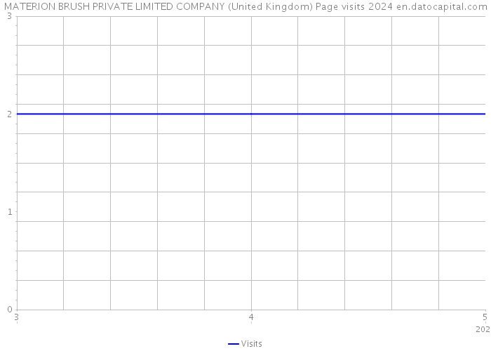 MATERION BRUSH PRIVATE LIMITED COMPANY (United Kingdom) Page visits 2024 