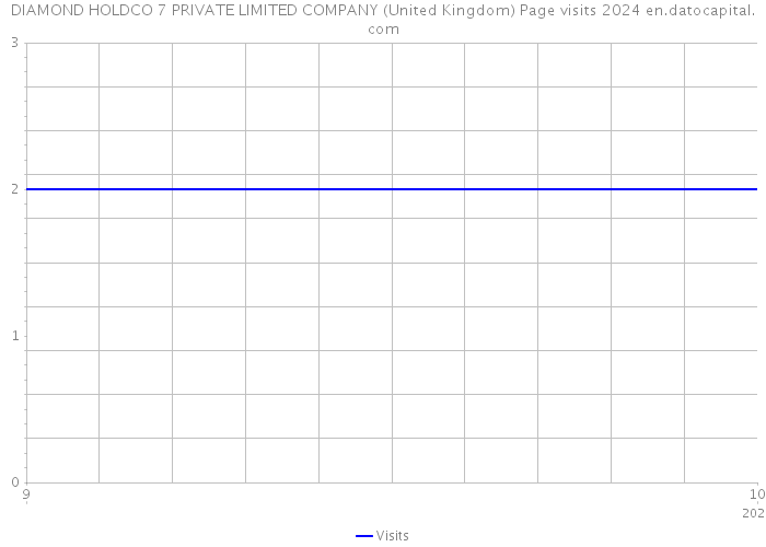 DIAMOND HOLDCO 7 PRIVATE LIMITED COMPANY (United Kingdom) Page visits 2024 