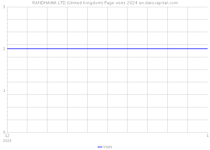 RANDHAWA LTD (United Kingdom) Page visits 2024 