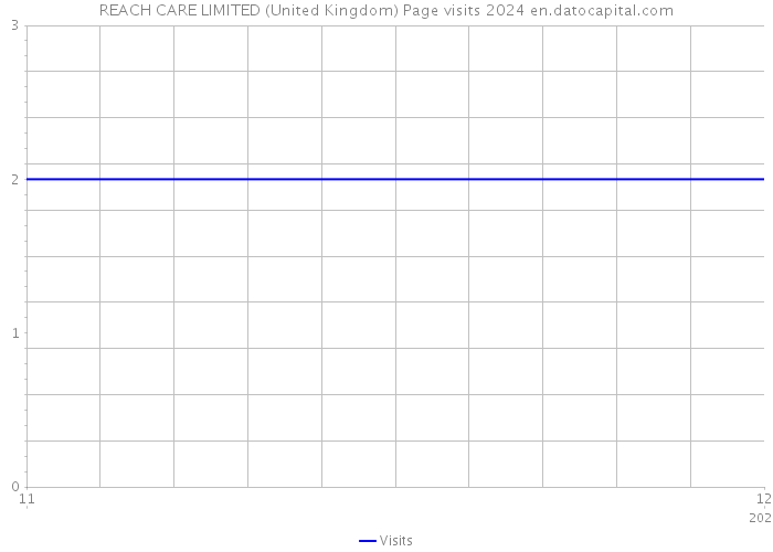 REACH CARE LIMITED (United Kingdom) Page visits 2024 