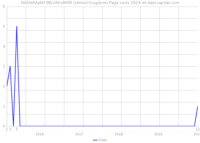 NADARAJAH SELVAKUMAR (United Kingdom) Page visits 2024 