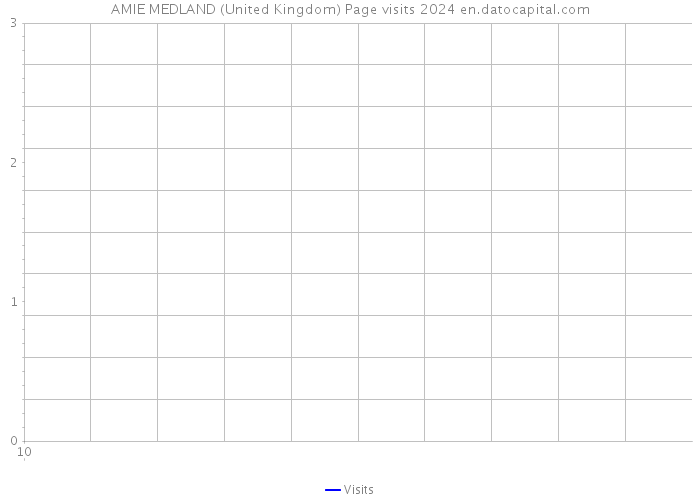 AMIE MEDLAND (United Kingdom) Page visits 2024 