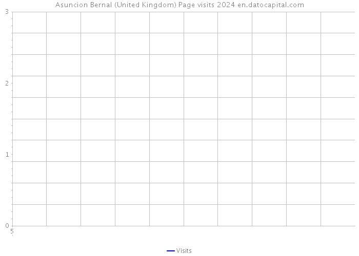 Asuncion Bernal (United Kingdom) Page visits 2024 