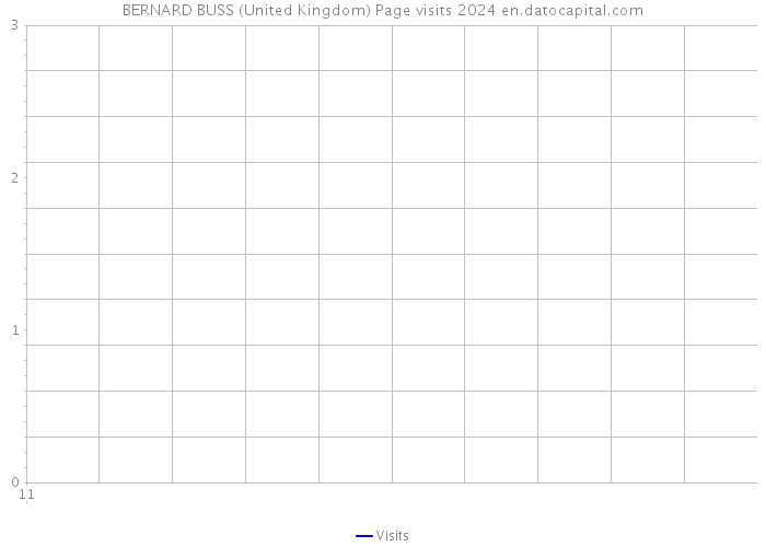 BERNARD BUSS (United Kingdom) Page visits 2024 