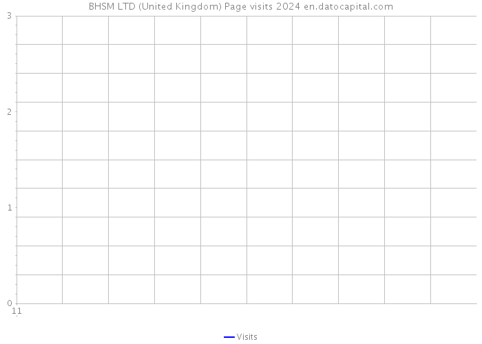 BHSM LTD (United Kingdom) Page visits 2024 