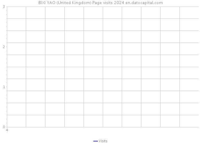 BIXI YAO (United Kingdom) Page visits 2024 