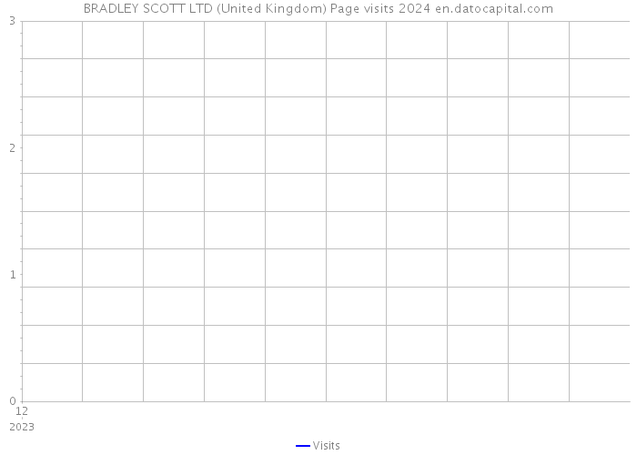 BRADLEY SCOTT LTD (United Kingdom) Page visits 2024 