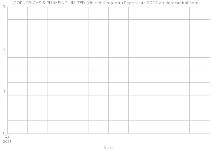 COPNOR GAS & PLUMBING LIMITED (United Kingdom) Page visits 2024 
