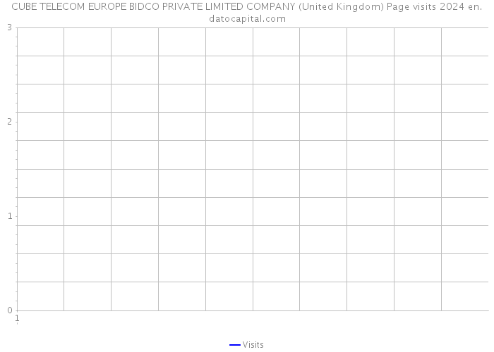 CUBE TELECOM EUROPE BIDCO PRIVATE LIMITED COMPANY (United Kingdom) Page visits 2024 