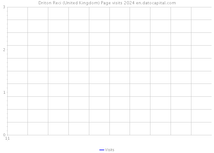 Driton Reci (United Kingdom) Page visits 2024 