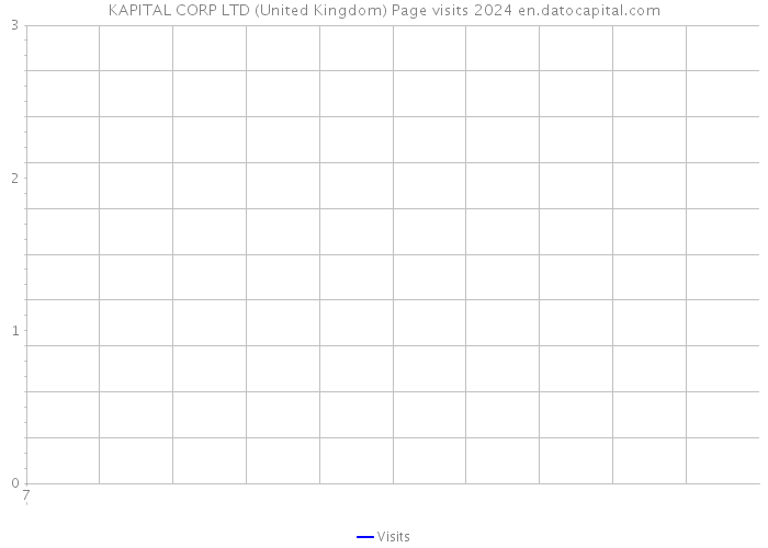 KAPITAL CORP LTD (United Kingdom) Page visits 2024 
