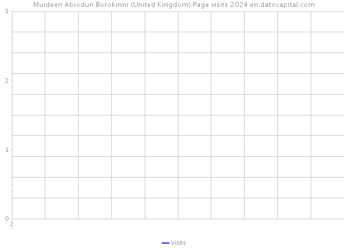Muideen Abiodun Borokinni (United Kingdom) Page visits 2024 