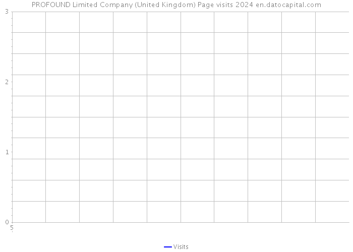 PROFOUND Limited Company (United Kingdom) Page visits 2024 