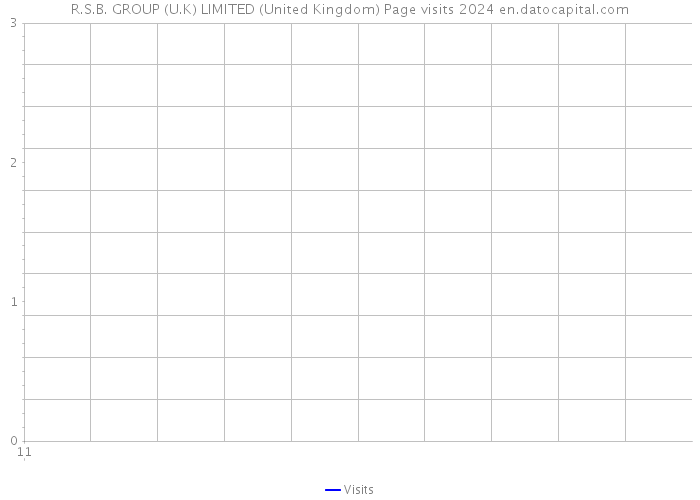 R.S.B. GROUP (U.K) LIMITED (United Kingdom) Page visits 2024 