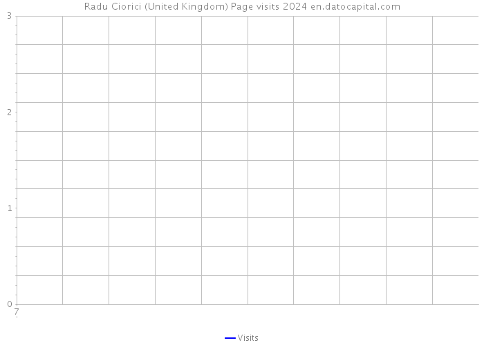 Radu Ciorici (United Kingdom) Page visits 2024 